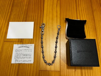 【美品】クロムハーツ クロスボール 1クリップ#2 ウォレットチェーン