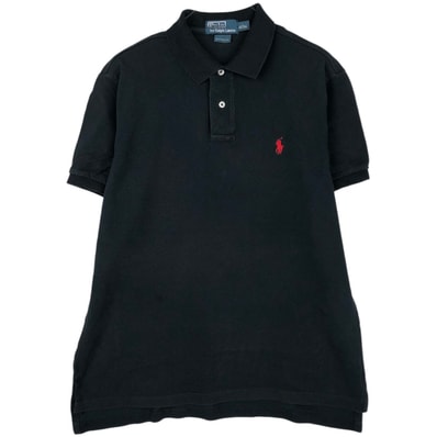 古着 ラルフローレン Ralph Lauren POLO by Ralph Lauren CUSTOM FIT 半袖 ポロシャツ メンズL相当/eaa623956