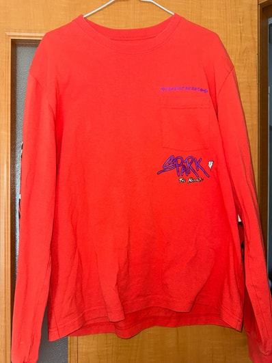 Chrome Hearts PPO Matty Boy Spark the Heart L/S T-Shirt "Red"