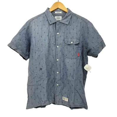 12SS ERNEST S/S ドット シャンブレーシャツ【1143040700147】