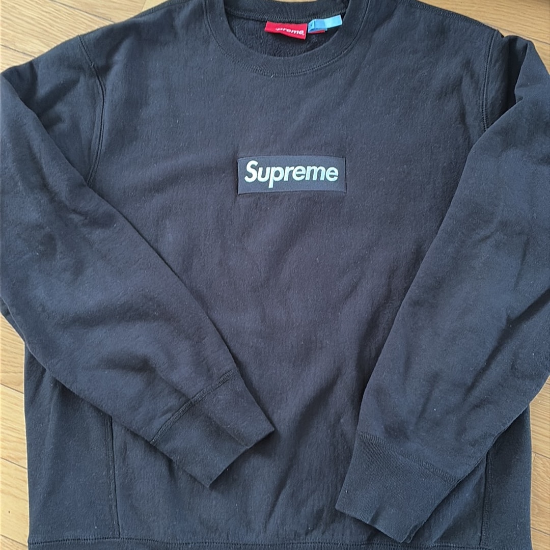 Supreme Box Logo Crewneck Sweatshirt "Black" (18FW)