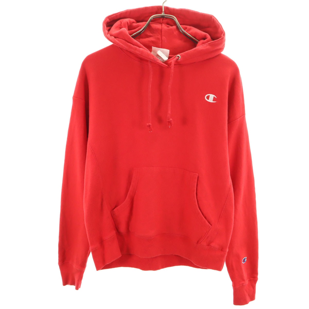 Champion チャンピオン 長袖 REVERSE WEAVE スウェットパーカー M レッド 裏起毛