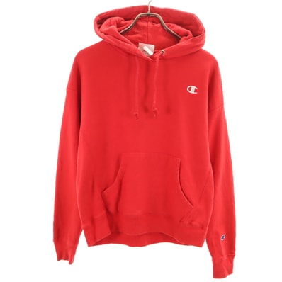 Champion チャンピオン 長袖 REVERSE WEAVE スウェットパーカー M レッド 裏起毛