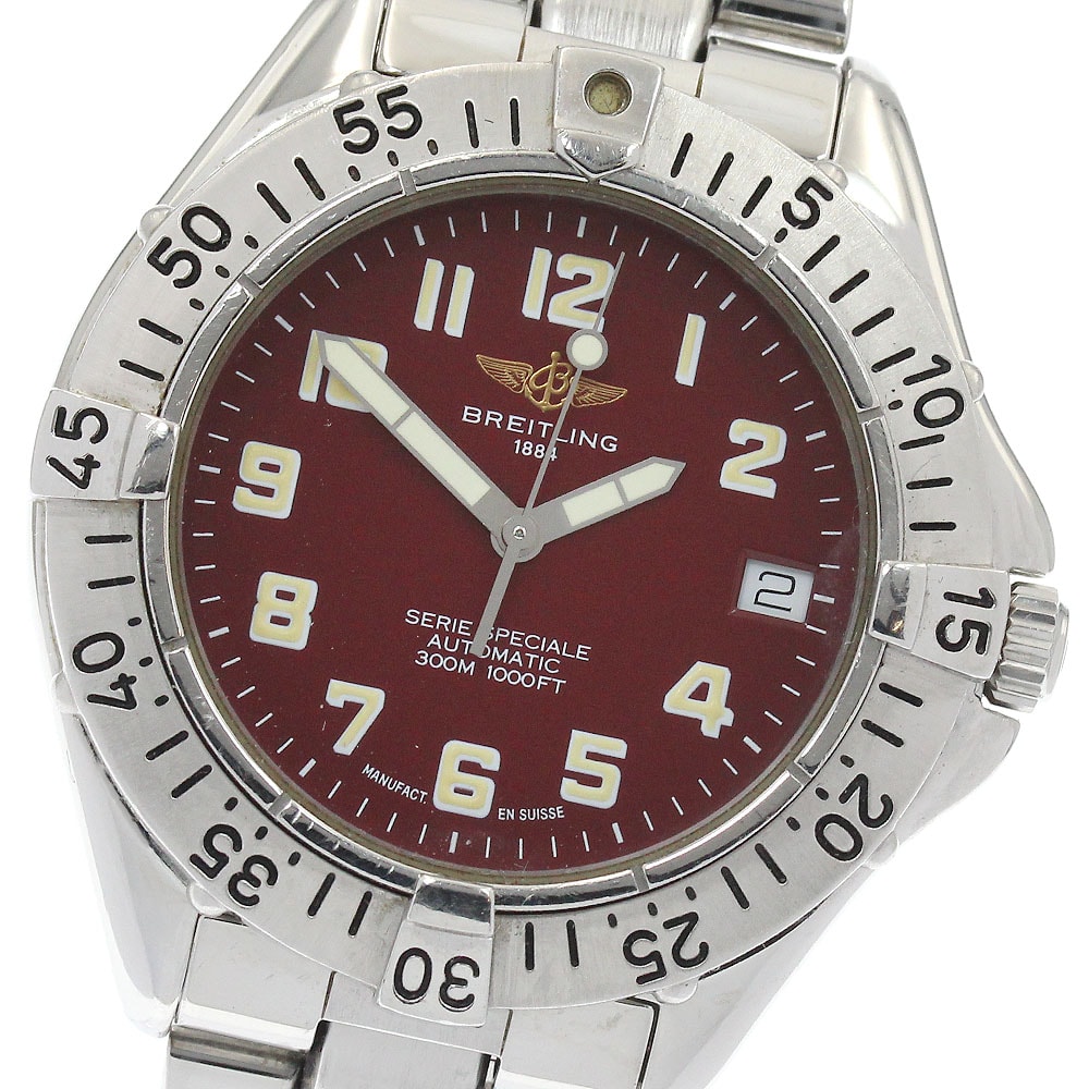 ★保 ブライトリング コルト デイト A17035 自動巻き メンズ 【中古】