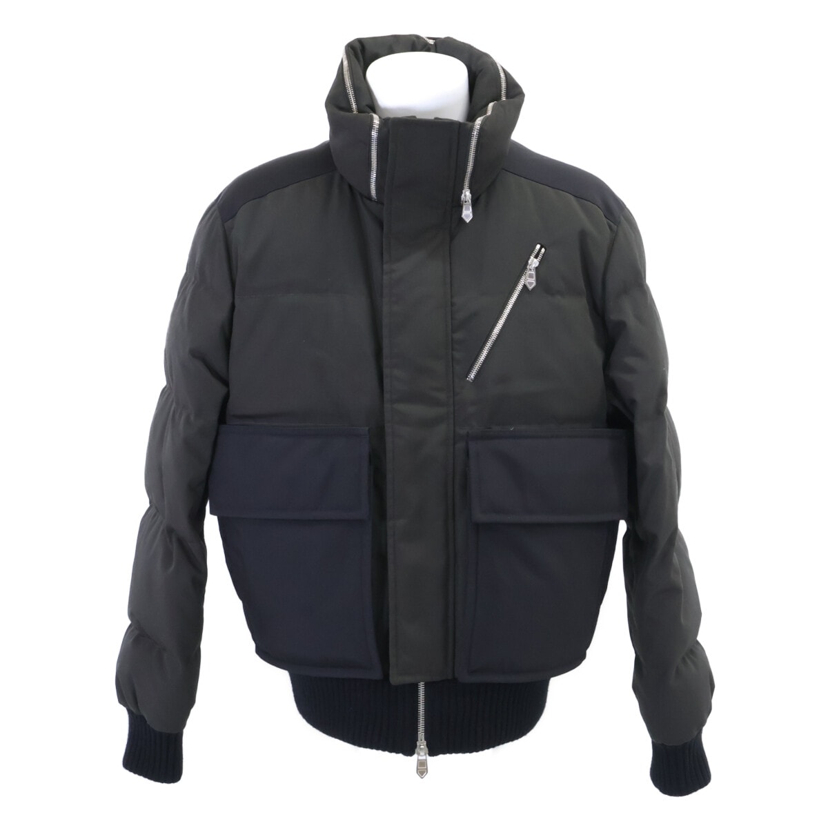 エルメス 新品同様 国内正規 462790HI 24AW レクト ヴェルソ パファーコート ダウンジャケット 50