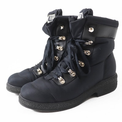 美品 シャネル
ブーツ COCONEIGE ココネージュ ブラック レディース 36 G34082