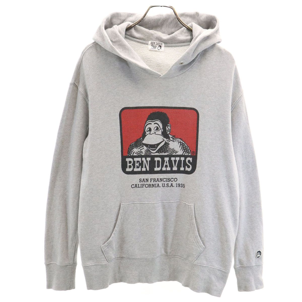 BEN DAVIS 長袖 スウェットパーカー