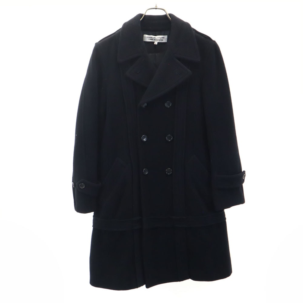 Comme des Garcons Comme des Garcons コムデギャルソンコムデギャルソン 2005年 日本製 ウールブレンド ダブル コート M