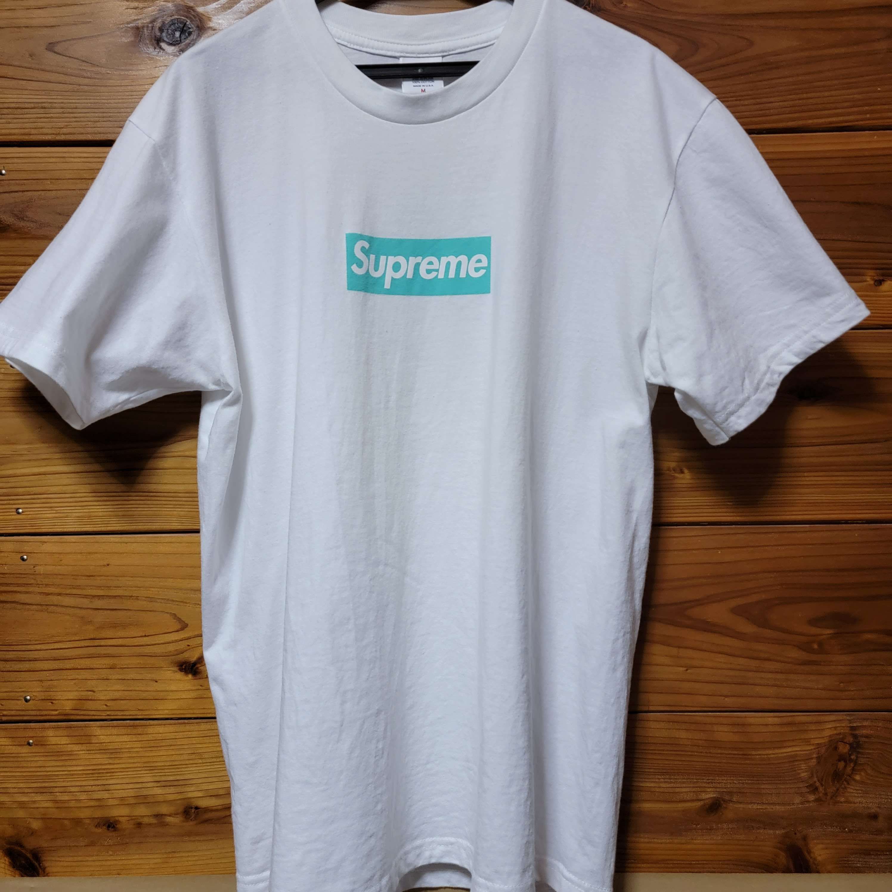 Supreme / Tiffany & Co. Box Logo Tee "White"
