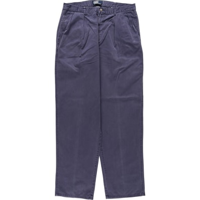 古着 ラルフローレン Ralph Lauren POLO by Ralph Lauren ツータック チノパンツ メンズw35相当/eaa634944