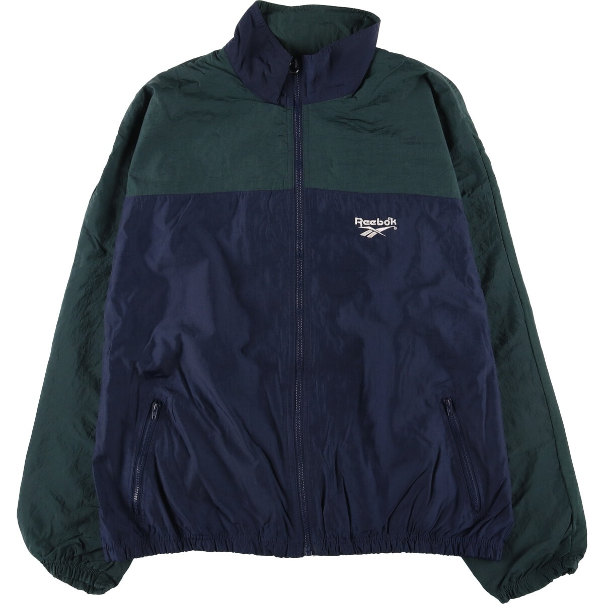古着 90年代 リーボック Reebok バックロゴ ナイロンジャケット メンズL相当 ヴィンテージ/eaa544549
