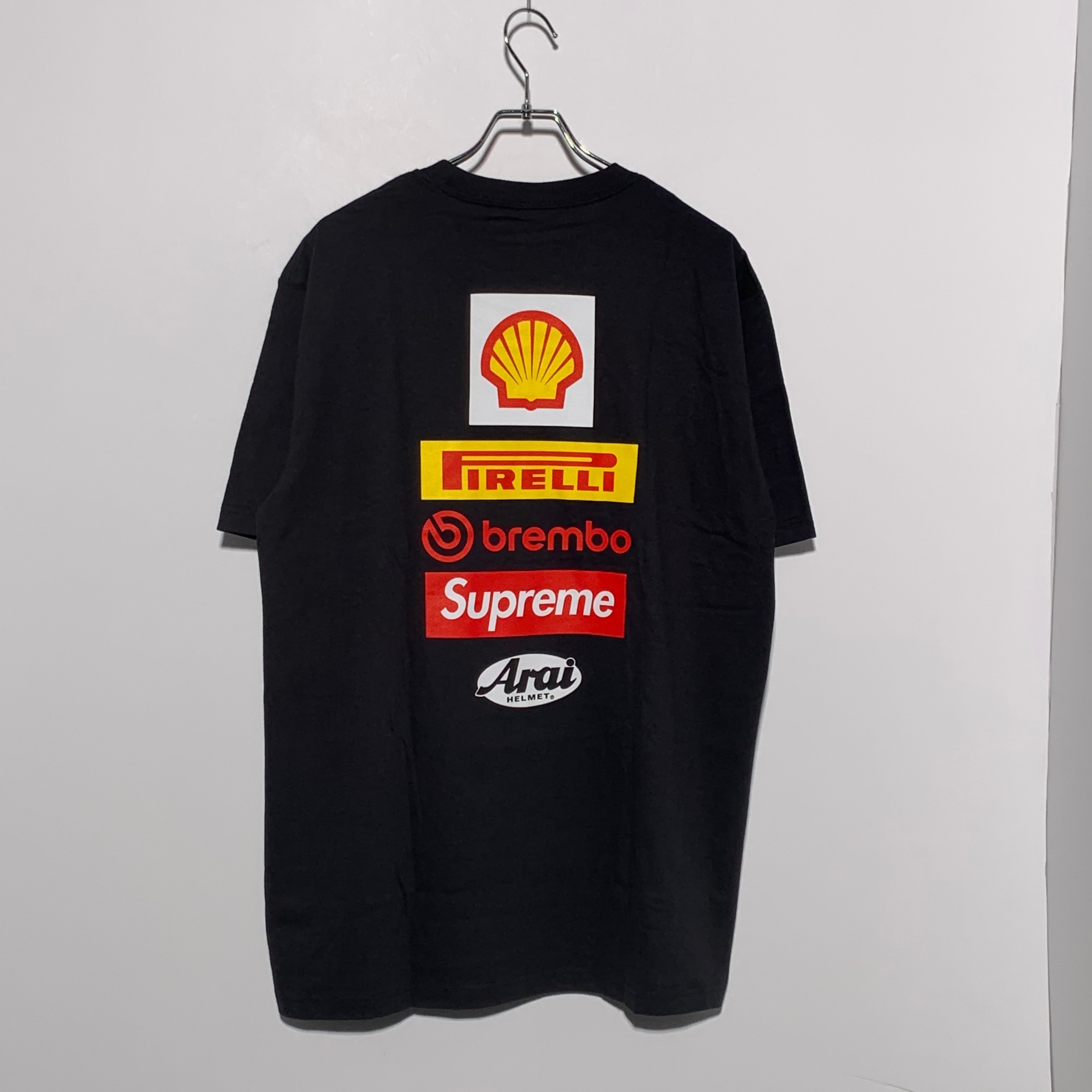 Supreme x Ducati Logos Tee "Black"