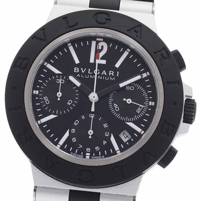 ☆良品 ブルガリ アルミニウム BB41ATCH メンズ 【中古】