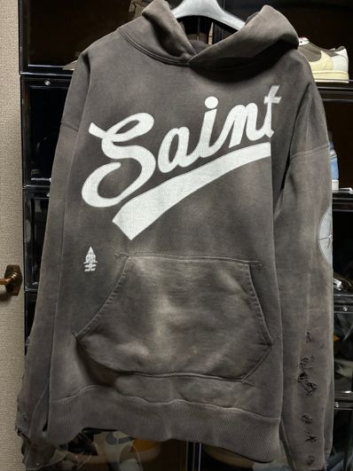 SAINT Mxxxxxx FOCUS HOODIE "Black"