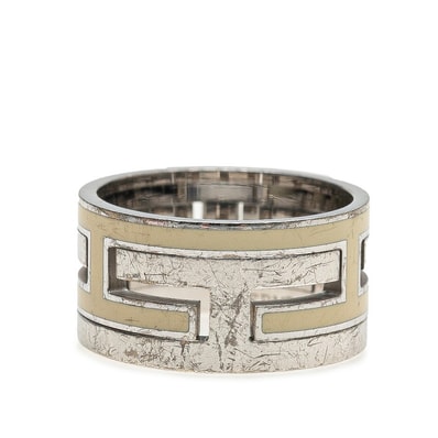 エルメス ムーブアッシュ リング 指輪 #50 SV925 シルバー レディース HERMES 【中古】