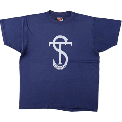 古着 80年代 ヘインズ Hanes FIFTY-FIFTY COMBED オレンジタグ St. Thomas,V.I. セントトーマス島 スーベニアTシャツ USA製 メンズL相当/eaa663930