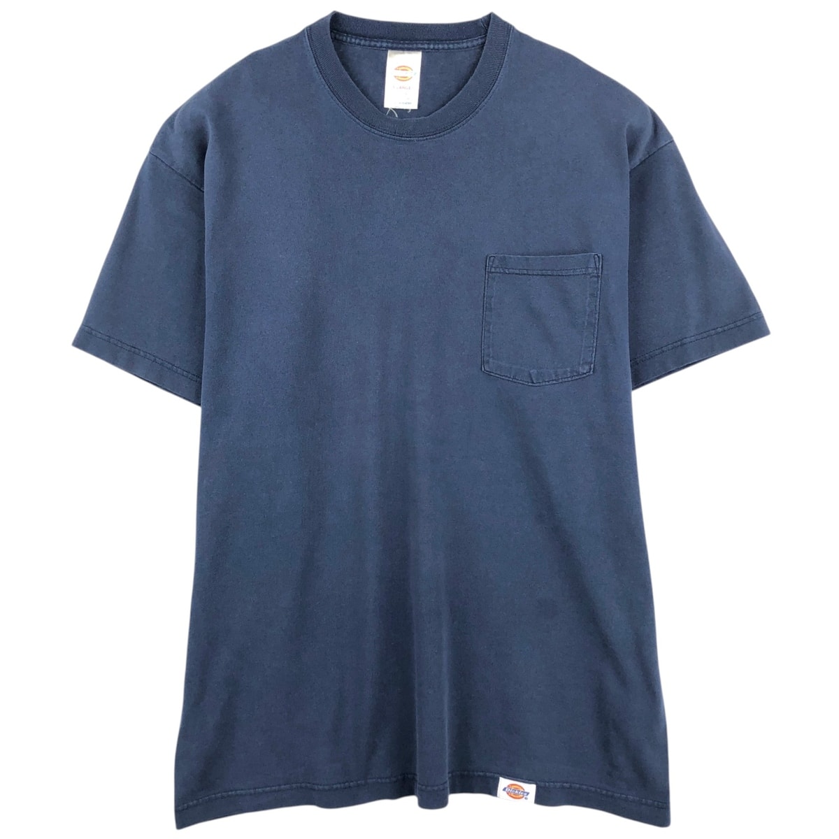 古着 ディッキーズ Dickies 半袖 ワンポイントロゴポケットTシャツ メンズXL相当/eaa621888