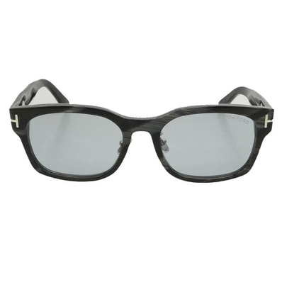 TOM FORD トムフォード TF1232-D 日本企画モデル フレンチ ウェリントン シェイプ カラー レンズ サングラス ブラック系 グレー系 55□19 145【美品】【中古】