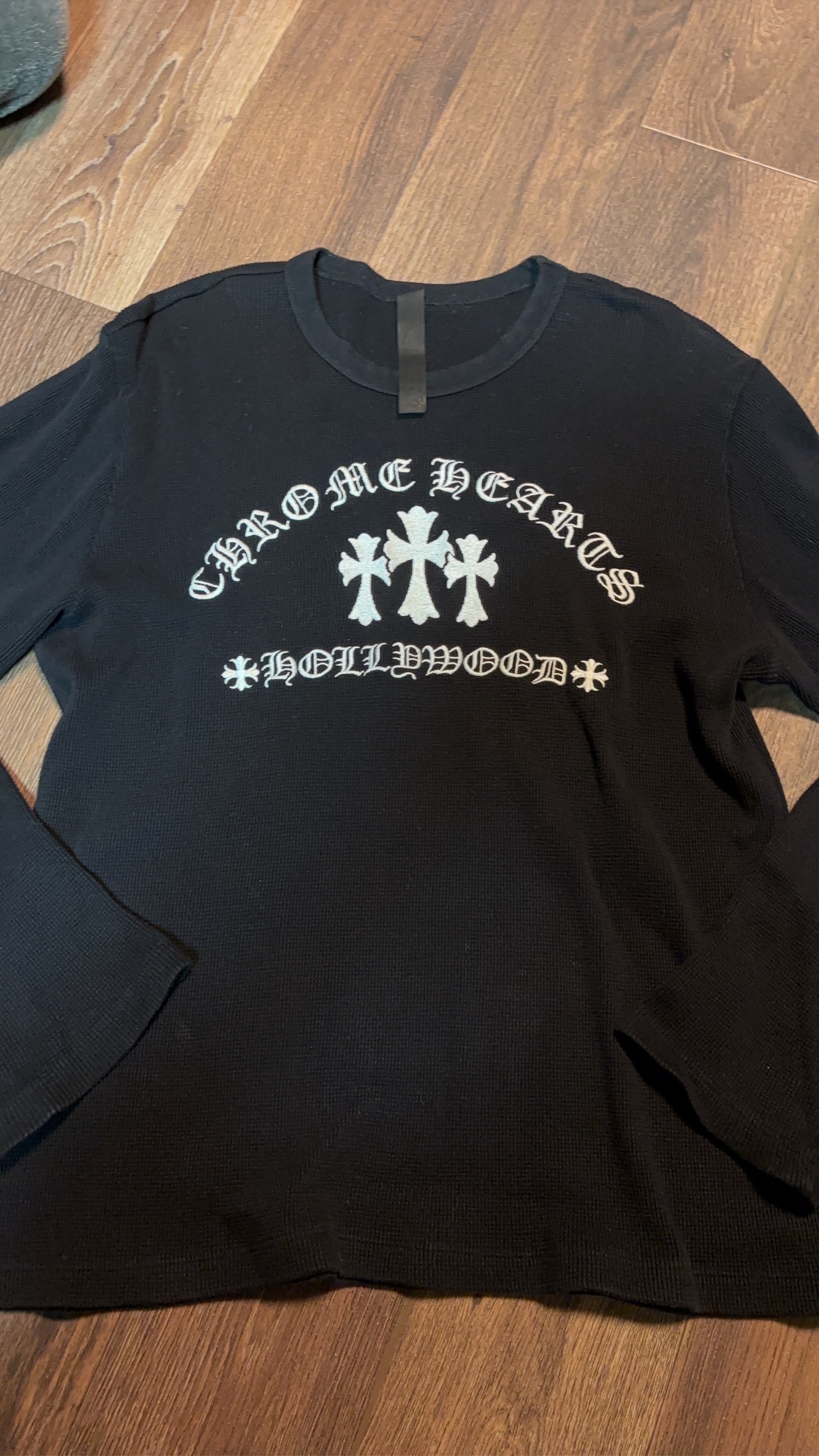 Chrome Hearts Cemetery Cross Cashmere Knit "Black"
