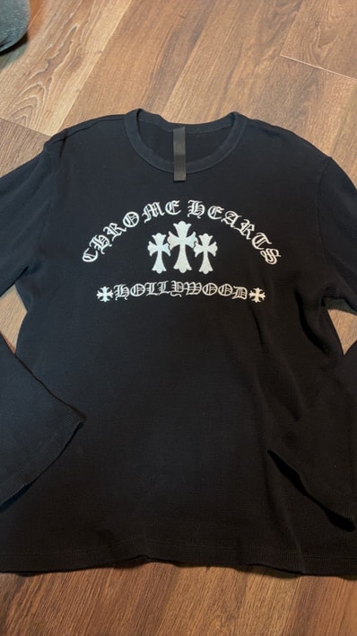 Chrome Hearts Cemetery Cross Cashmere Knit "Black"