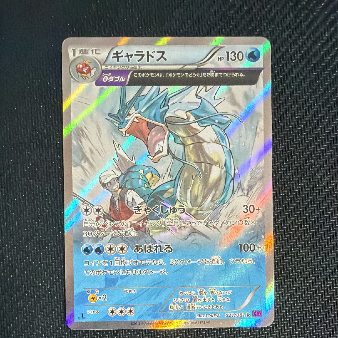 (01) ギャラドス R XY7 バンデットリング 021/081 ギャラドス R :1ED [XY7 021/081](拡張パック「バンデットリング」)の