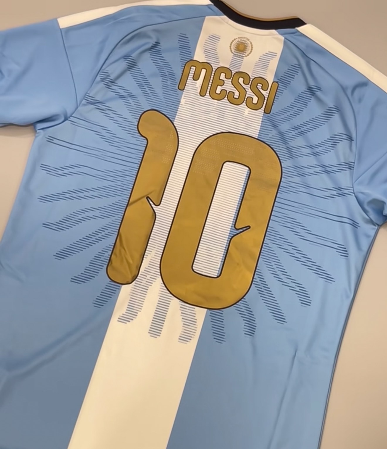 adidas Argentina Messi 26 Jersey #10 "Light Blue"
