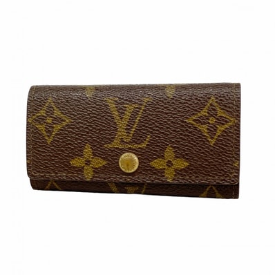 ★SALE【6de5577】ルイヴィトン キーケース モノグラム ミュルティクレ4 M69517 ブラウン【中古】メンズ レディース ユニセックス