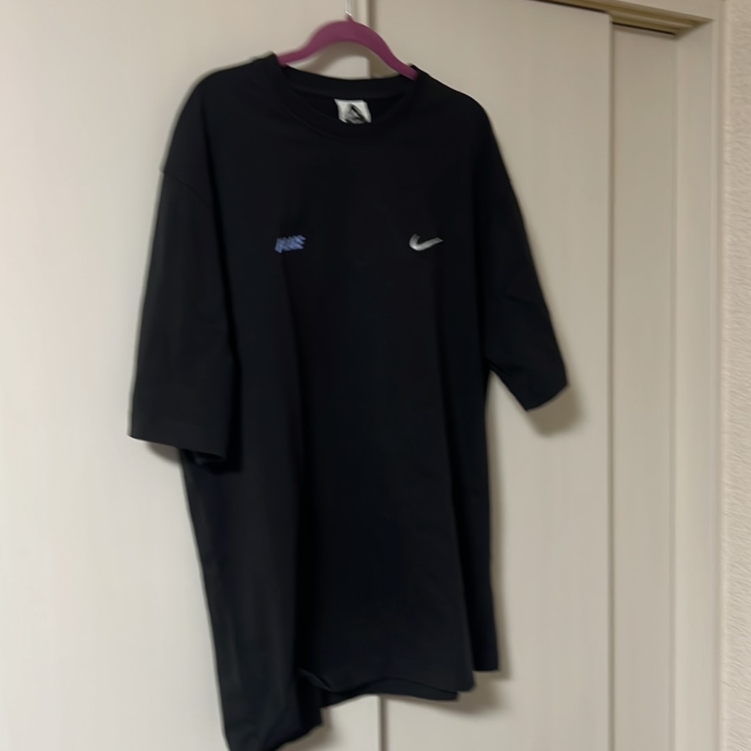 PALACE x Nike Font Swoosh T Shirt "Black"