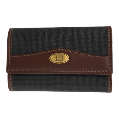 美品 Dunhill ダンヒル ブラウン ブラック レザー キーケース 6連 603070 【中古】