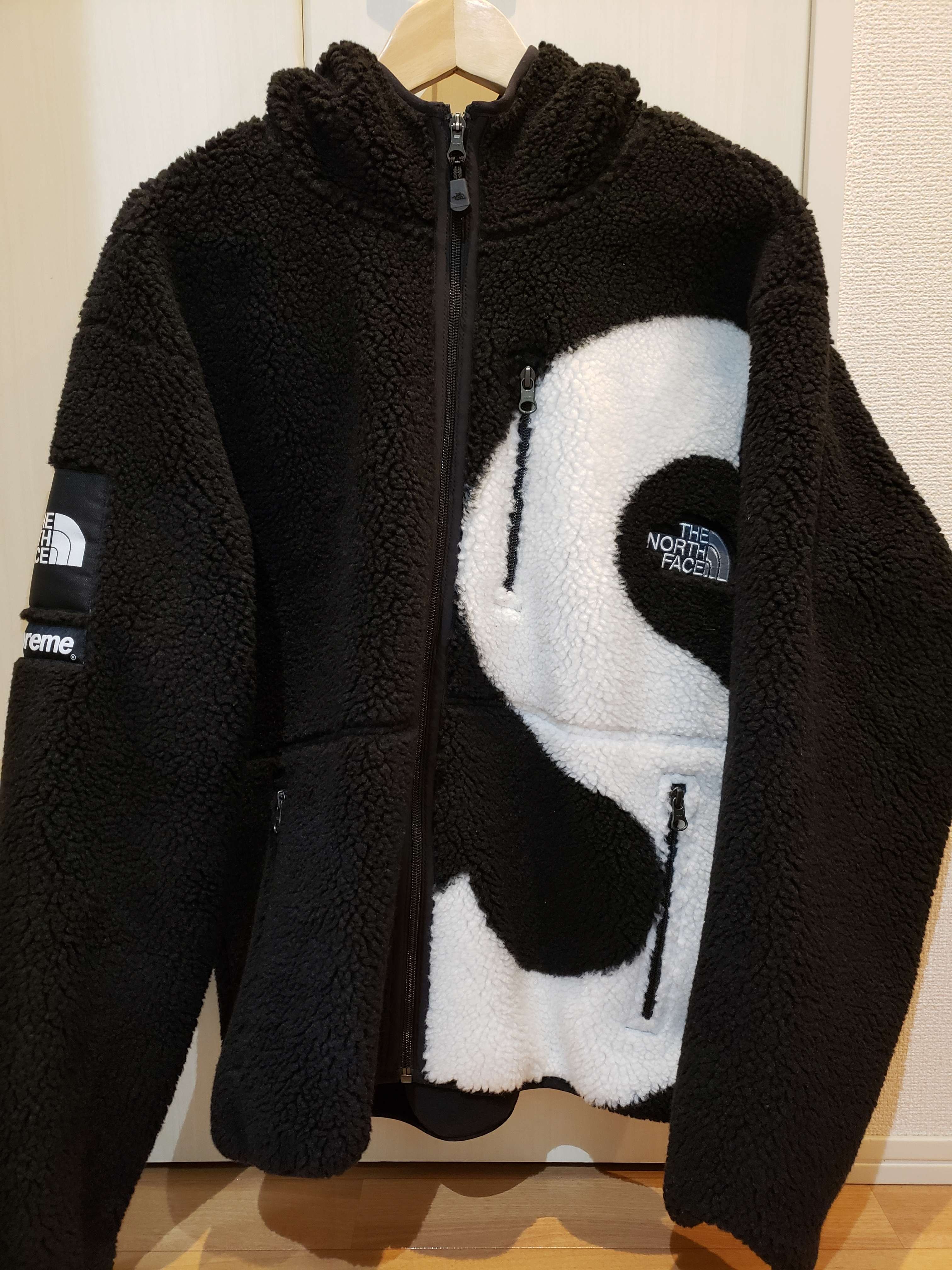 Supreme x The North Face S Logo Hooded Fleece Jacket "Black"