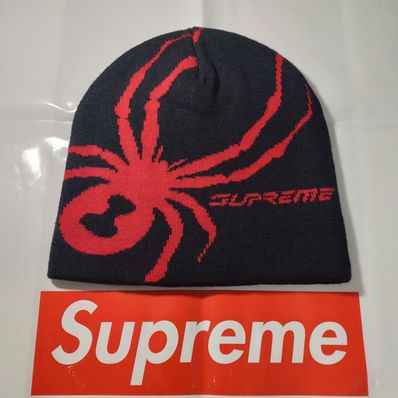 Supreme x Spyder Beanie "Black"