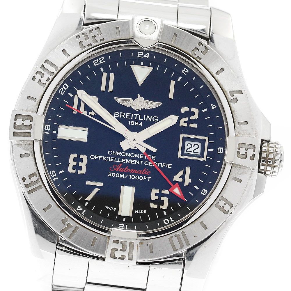 ブライトリング アベンジャーII GMT A32390 メンズ 【中古】