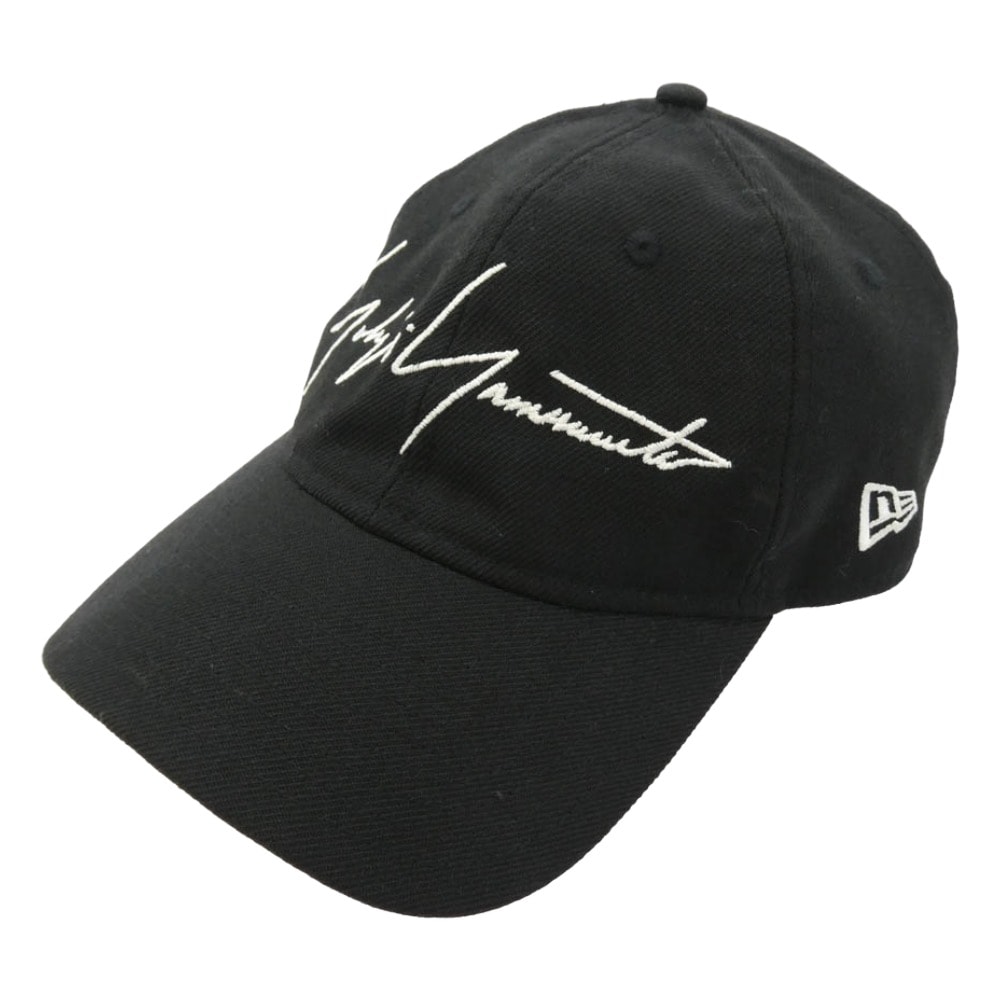 Yohji Yamamoto POUR HOMME ヨウジヤマモトプールオム キャップ 18SS × New Era ニューエラ スカル ローズ キャップ ブラック系【中古】