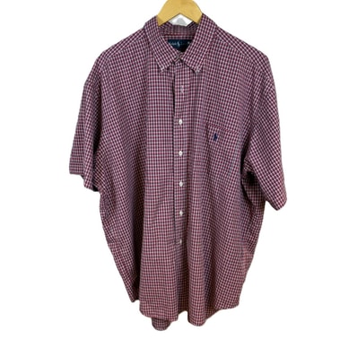 POLO Ralph Lauren 【ポロラルフローレン】半袖シャツ チェック柄 XXL