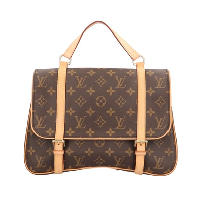 ルイヴィトン マレル サック ア ド LV モノグラム リュック・デイパック モノグラムキャンバス M51158 レディース LOUIS VUITTON 中古
