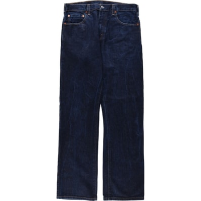 古着 濃紺 リーバイス Levi's 517 ブーツカットデニムパンツ メンズw34相当/eaa658717