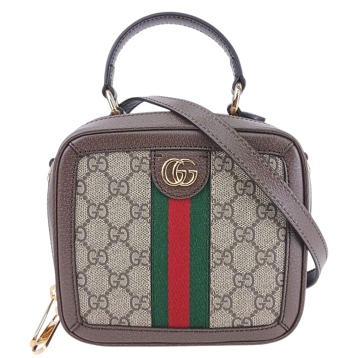 GUCCI グッチ オフィディア 2WAY ハンドバッグ ショルダーバッグ 772157 GGスプリームキャンバス ベージュ ブラウン レディース【中古】