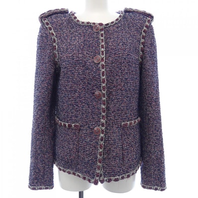 シャネル CHANEL ノーカラージャケット