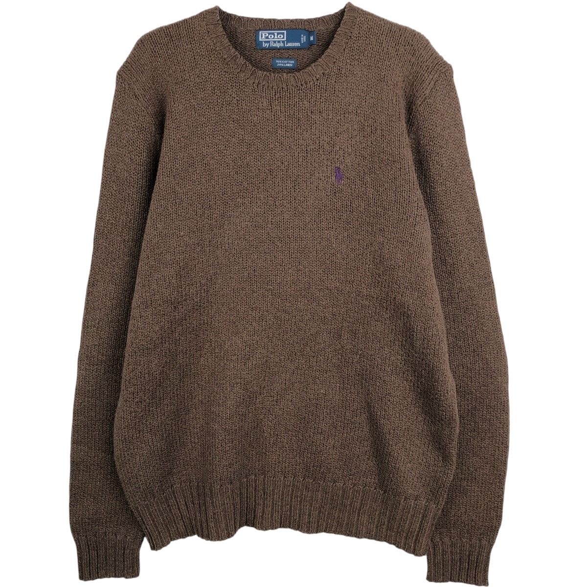 古着 ラルフローレン Ralph Lauren POLO by Ralph Lauren コットンニットセーター メンズM相当/eaa654460