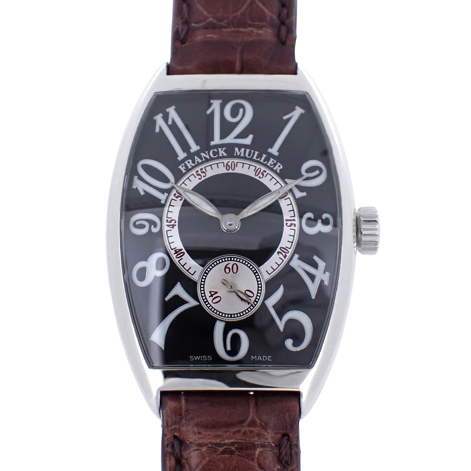 プラチナ950 日本限定モデル FRANCK MULLER フランクミュラー  トノーカーベックス  2851S6J  メンズ 腕時計