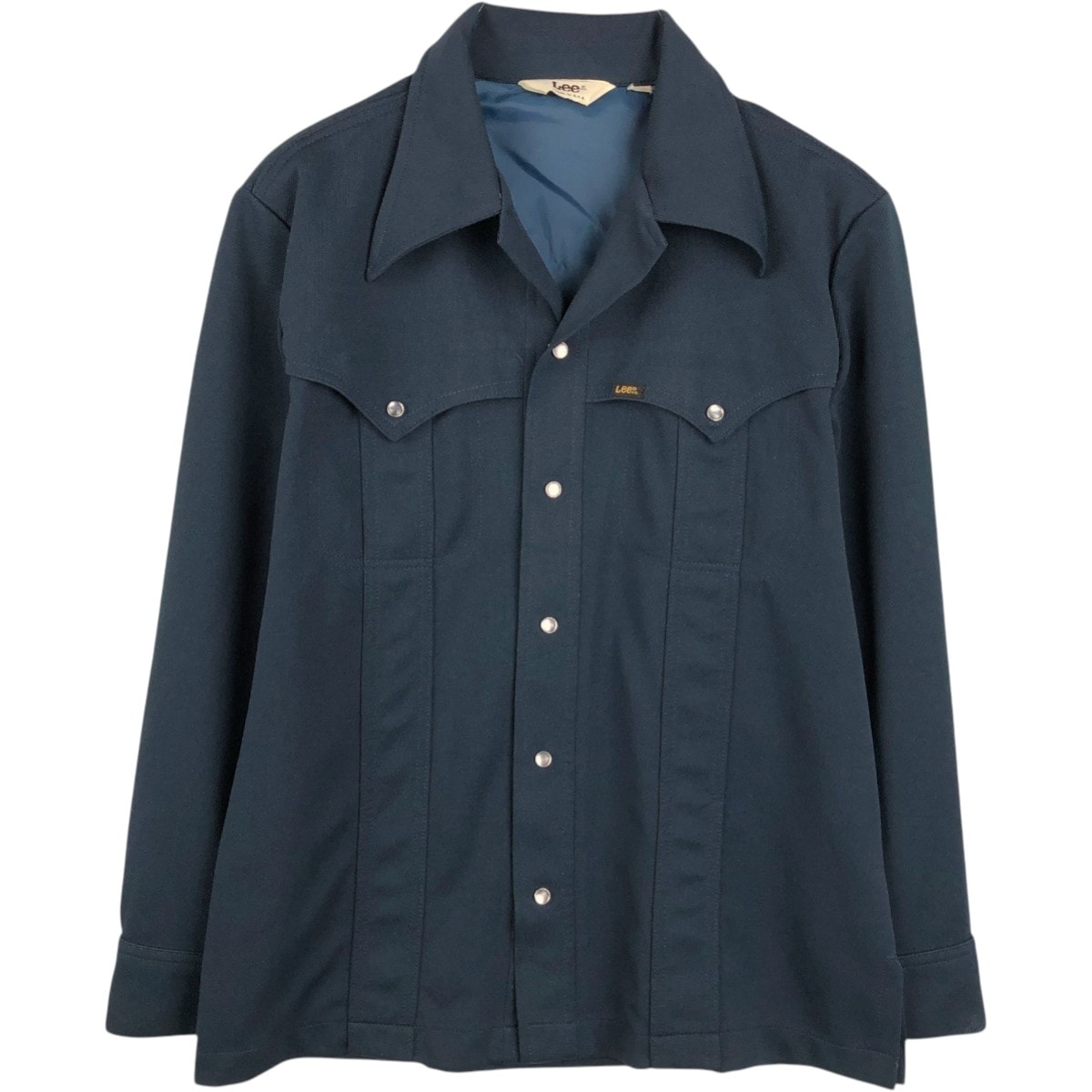 古着 70年代 リー Lee ウエスタン 長袖 シャツジャケット USA製 メンズL相当 ヴィンテージ/eaa676299