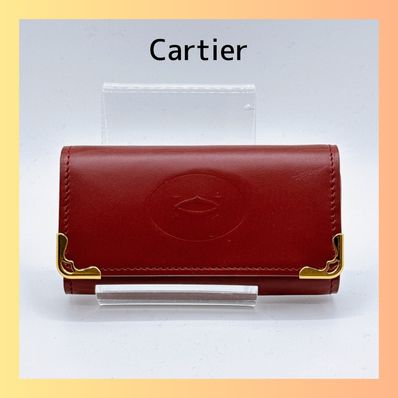 Cartier Must Line 4 Key Case "Bordeaux"