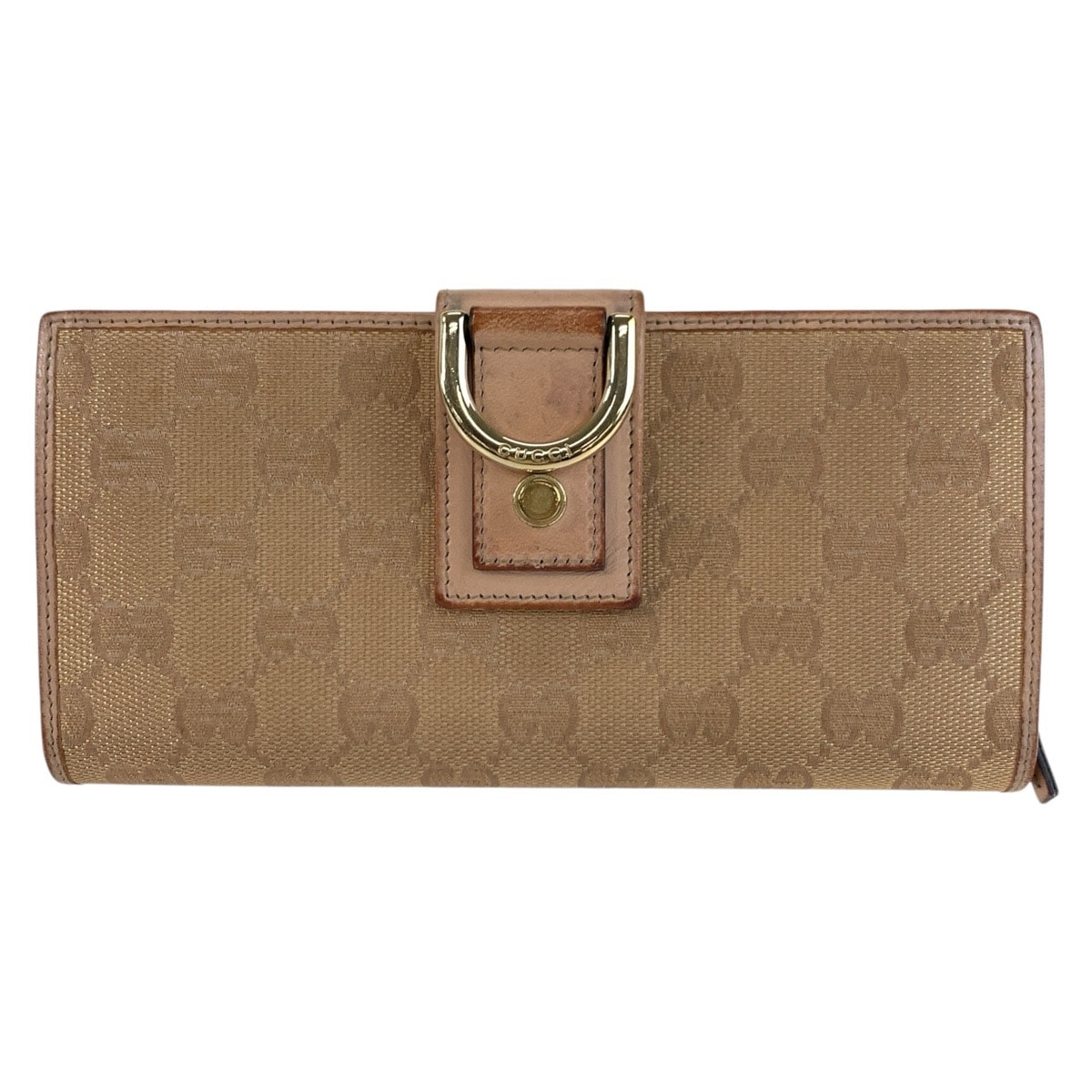 B (目立った傷や汚れなし)】GUCCI グッチ アビー ピンク ベージュ