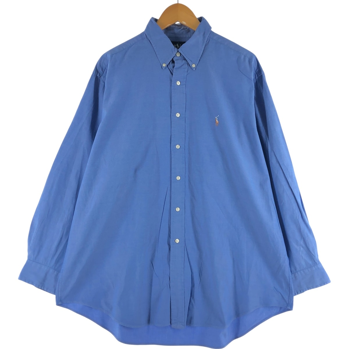 古着 ラルフローレン Ralph Lauren YARMOUTH 長袖 ボタンダウンシャツ メンズXL相当/eaa536237