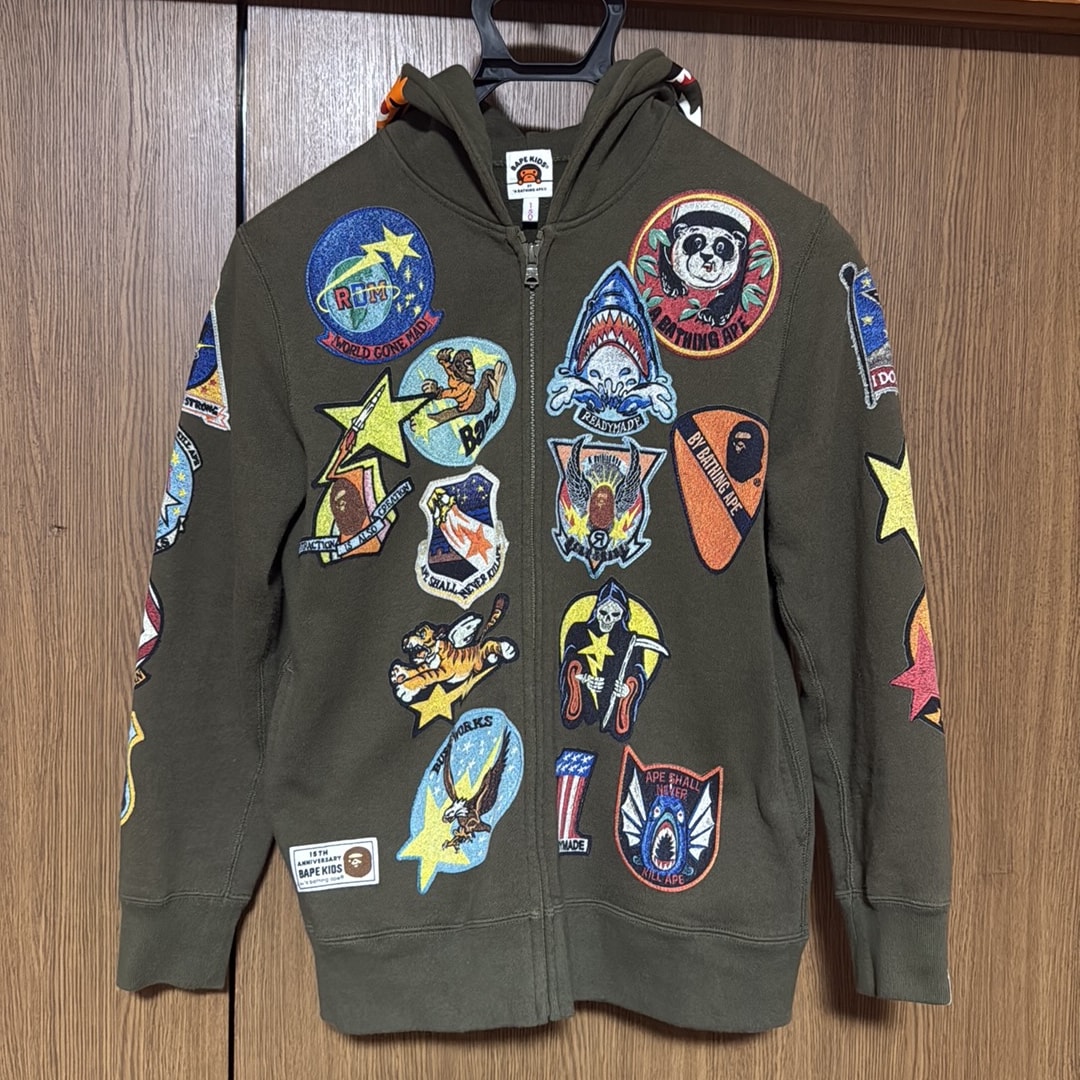 BAPE KIDS シャークパーカー 150 