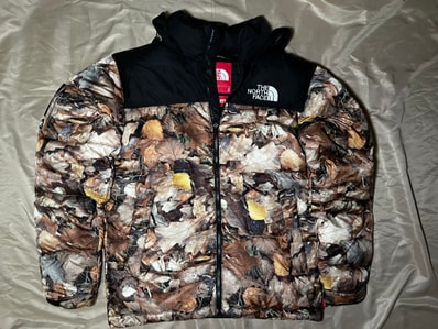 Supreme x The North Face Leaves Nuptse Jacket "Leaves"