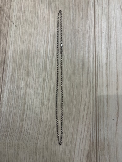 Chrome Hearts Roll Chain Necklace "Silver"