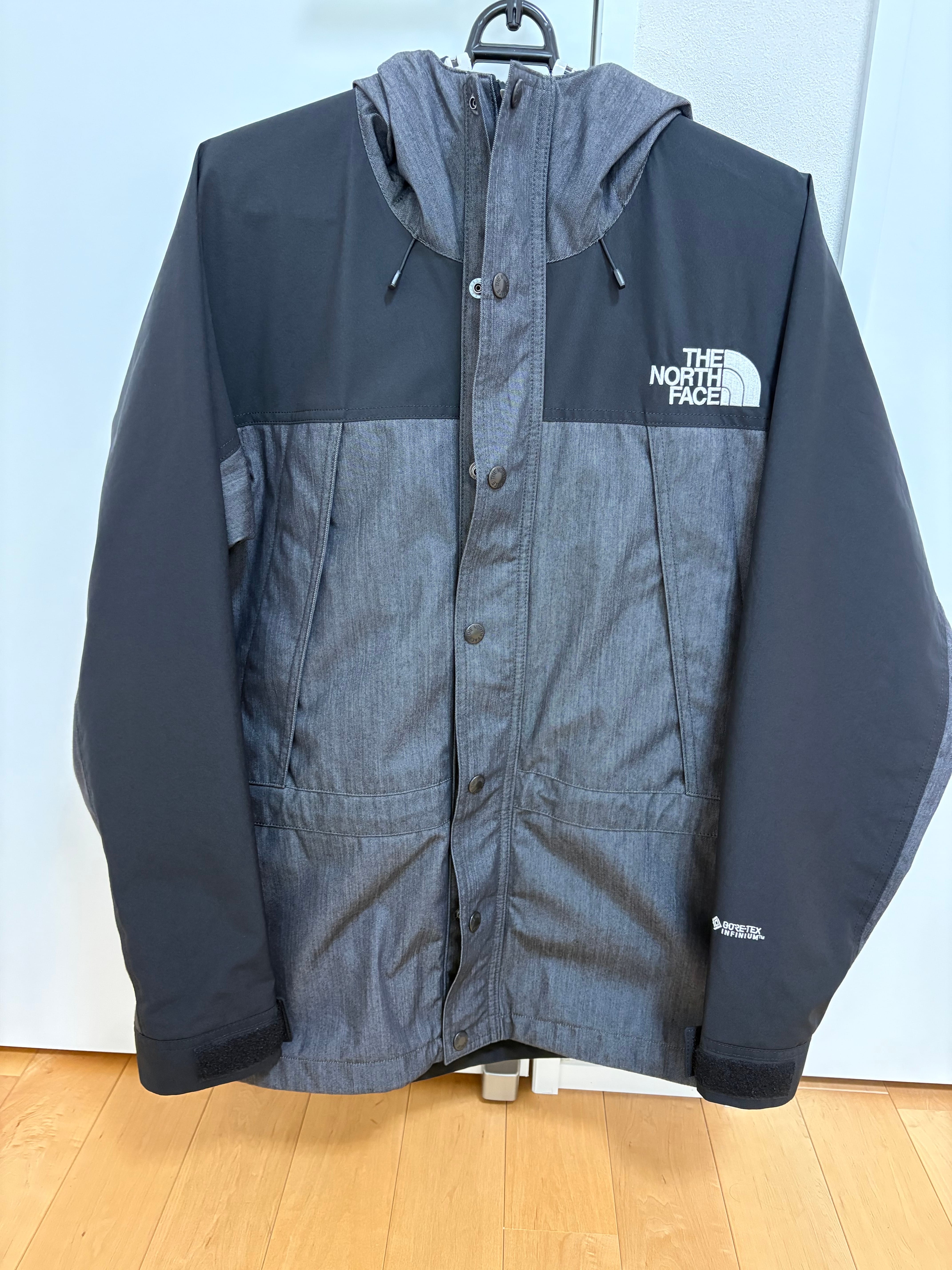 The North Face Mountain Light Denim Jacket "Nylon Black Denim"