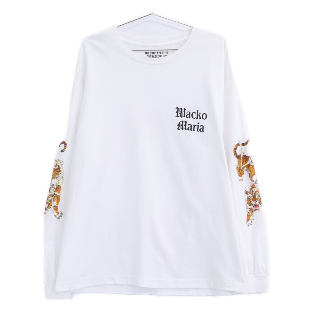 ワコマリア WMT-LT02 TIM LEHI/WASHED HEAVY WEIGHT CREW NECK LONG SLEEVE T-SHIRT 長袖Tシャツ ※サイズの表記はございません。