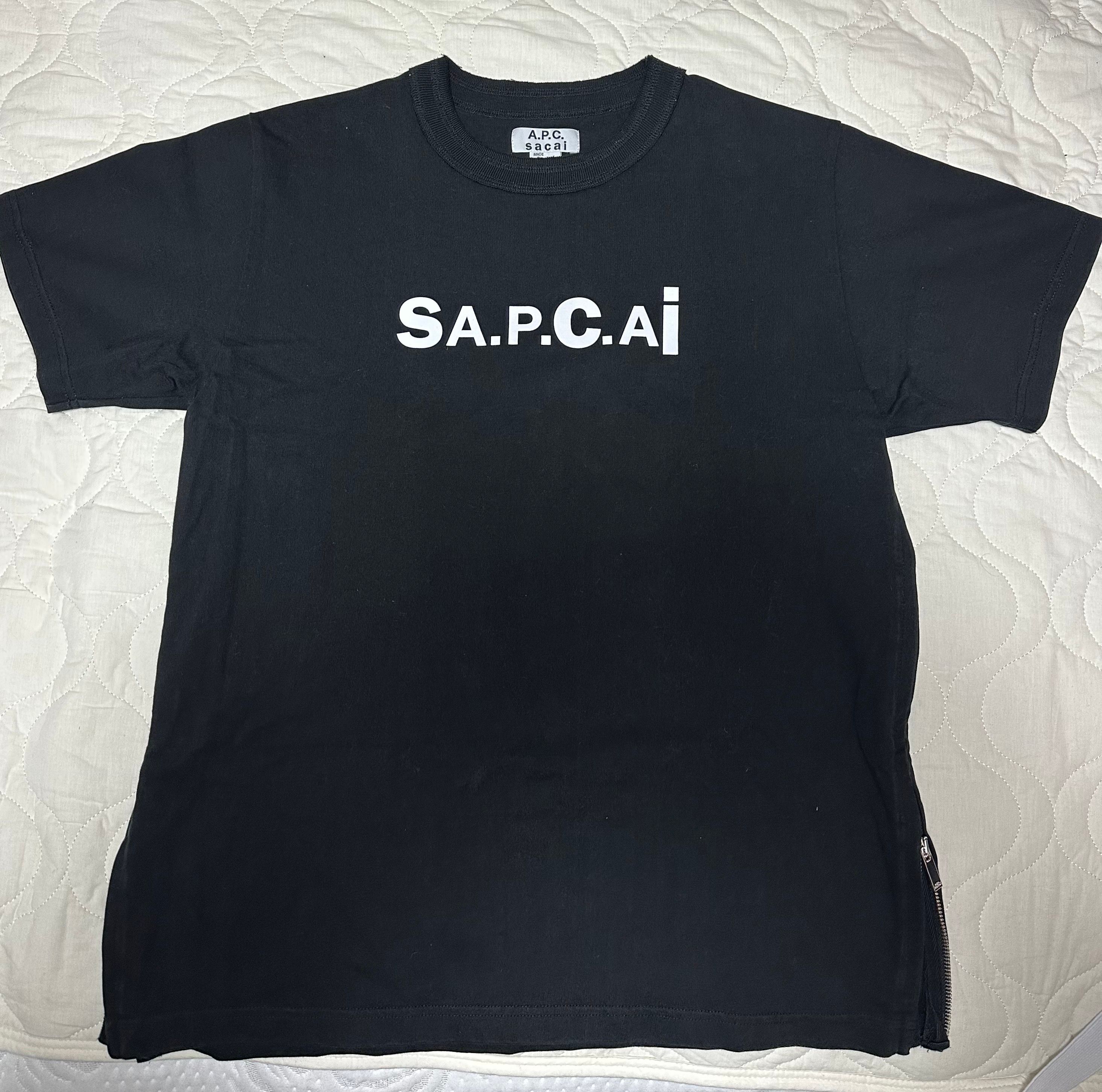 sacai x A.P.C. T-SHIRT KIYO "Black"